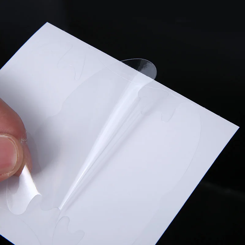 4 шт. Автомобильный дизайн Невидимая прозрачный автомобильные дверные ручки