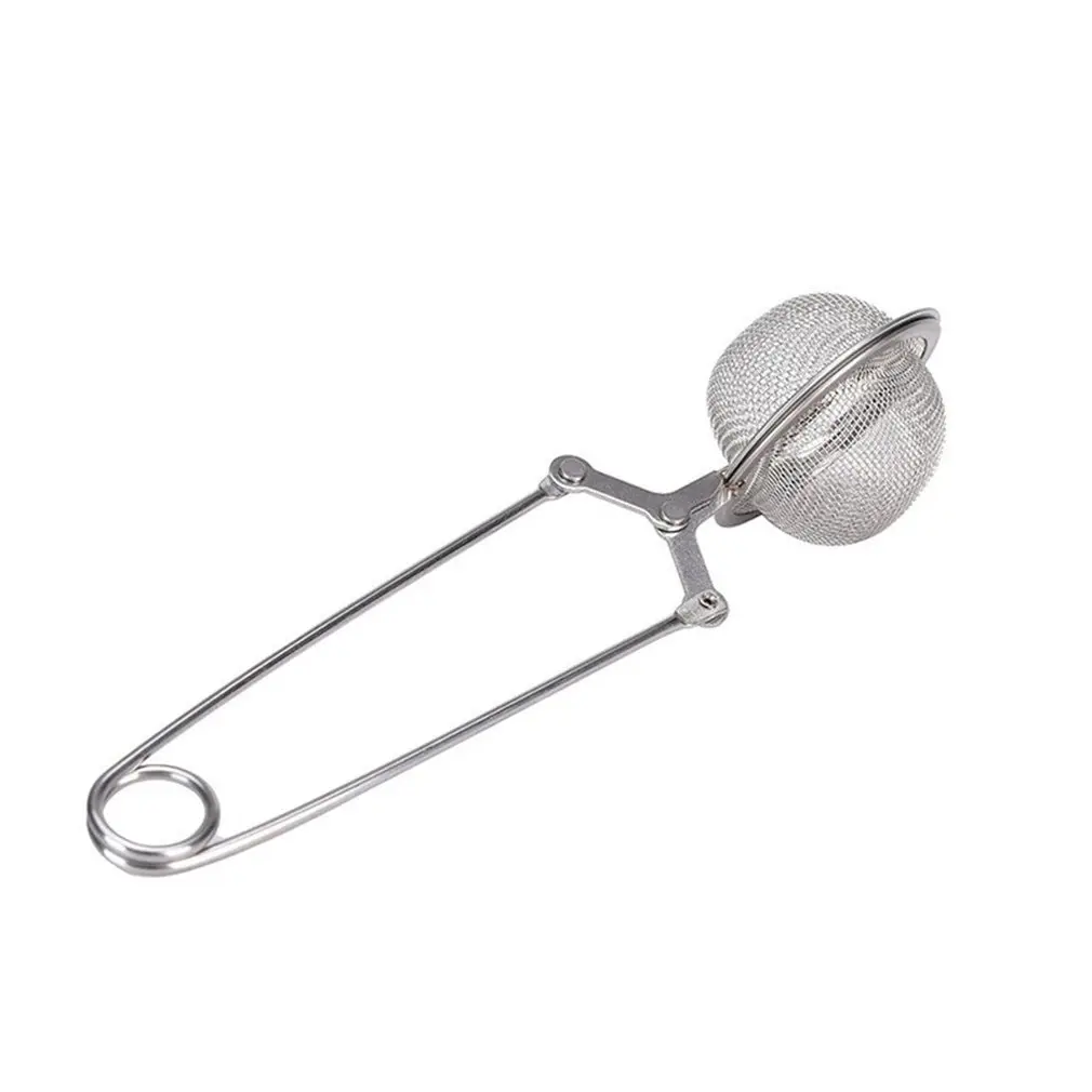 

Tea Filter Stainless Steel Reusable Teakettle Locking Tea Filter Seasoning Balls Multifunction Tea Spice Strainer