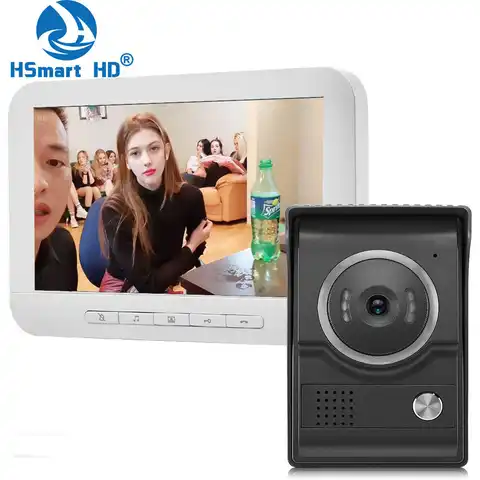 7-дюймовый видеодомофон, система HD-камеры, видеодомофон, домофон для частного дома, панель вызова