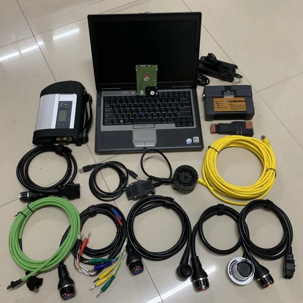 Диагностический инструмент для Bmw Icom a2 Mb Star c4 2 в 1 с новейшим программным