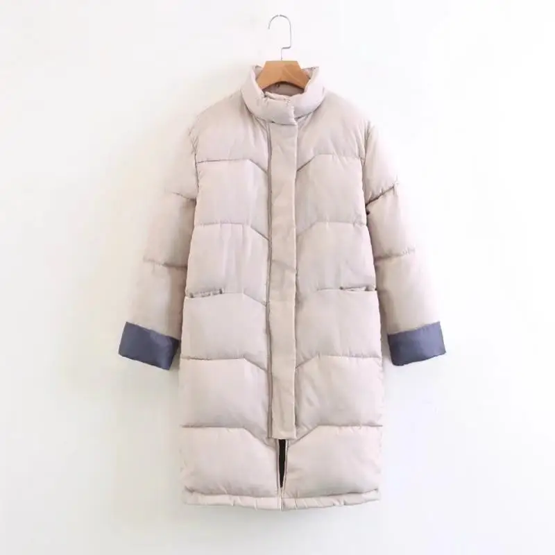 Куртки Новые Длинные парки детская верхняя одежда S-3XL Женская куртка-пуховик для