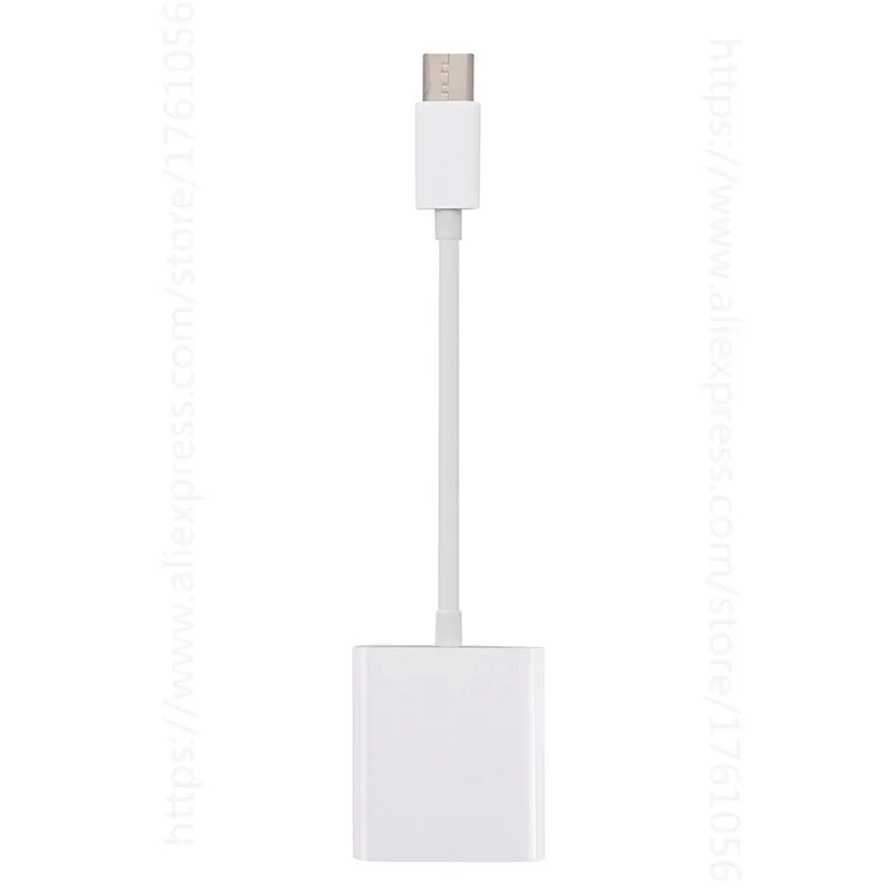 Кардридер USB C-SD адаптер Type C Thunderbolt 3 совместимый с iPad Pro 2018 MacBook Pro/Air Samsung Galaxy S10/S9/S8 |