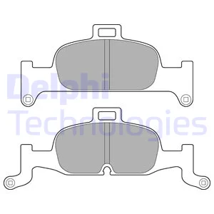

DELPHI LP3239 BRAKE LINING ON 16 AI.A4