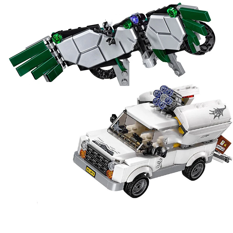 Человек паук супер герои Остерегайтесь Строительный набор стервятник