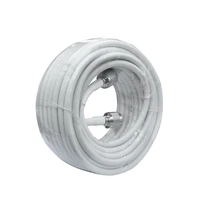 amplitec 5 13 meters white low loss 5d lmr 50 ohm rf coaxial cable n male to n male connector for repeater signal booster