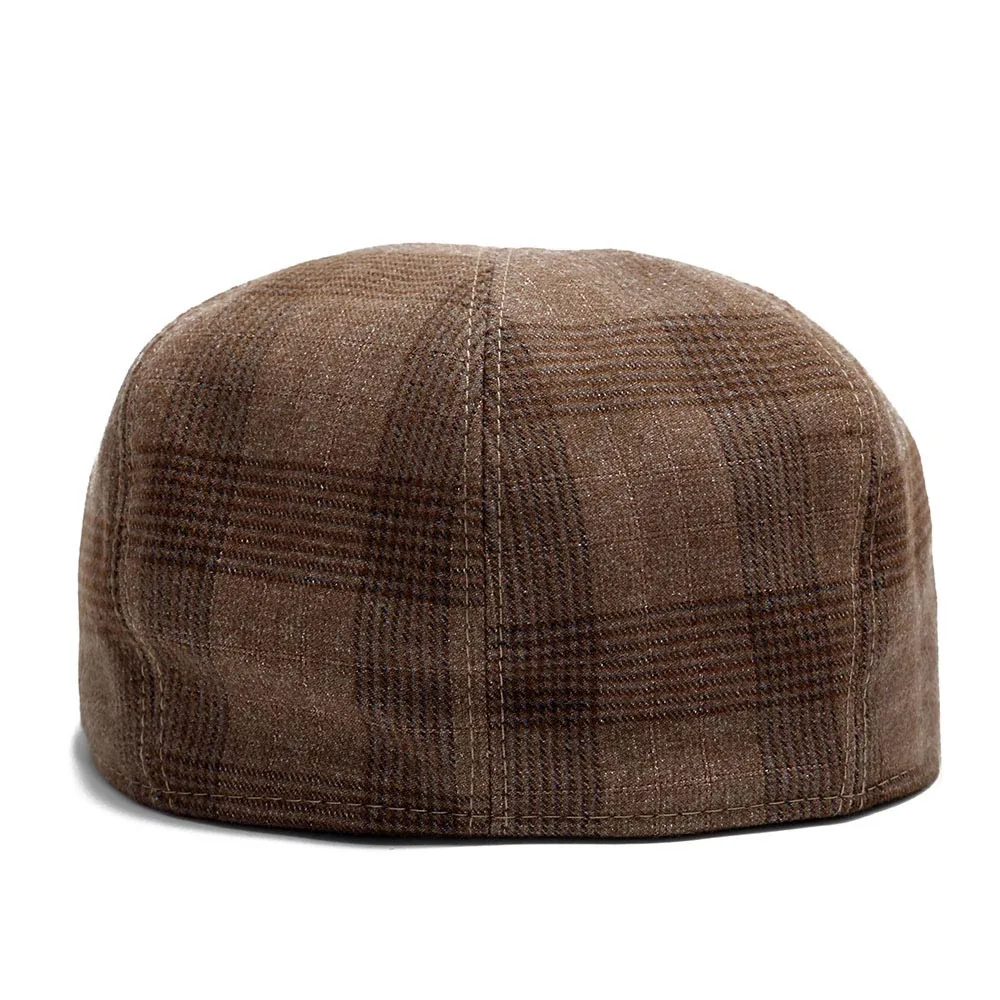 Кепка Fibonacci в стиле ретро для мужчин и женщин теплая восьмиугольная шапка клетку