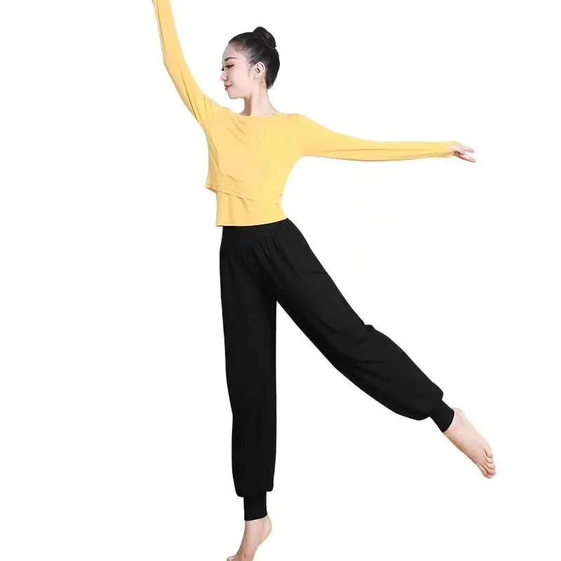 Latin Pants Modal Training Dress Performance Wear Dance Pant Yoga Trousers For Women Ballroom Costume Practice Loose | Тематическая