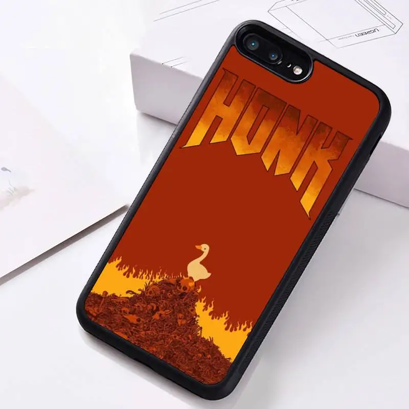 

Duck Goose Game Phone Case Rubber for iPhone 11 pro XS MAX 8 7 6 6S Plus X 5S SE 2020 XR case