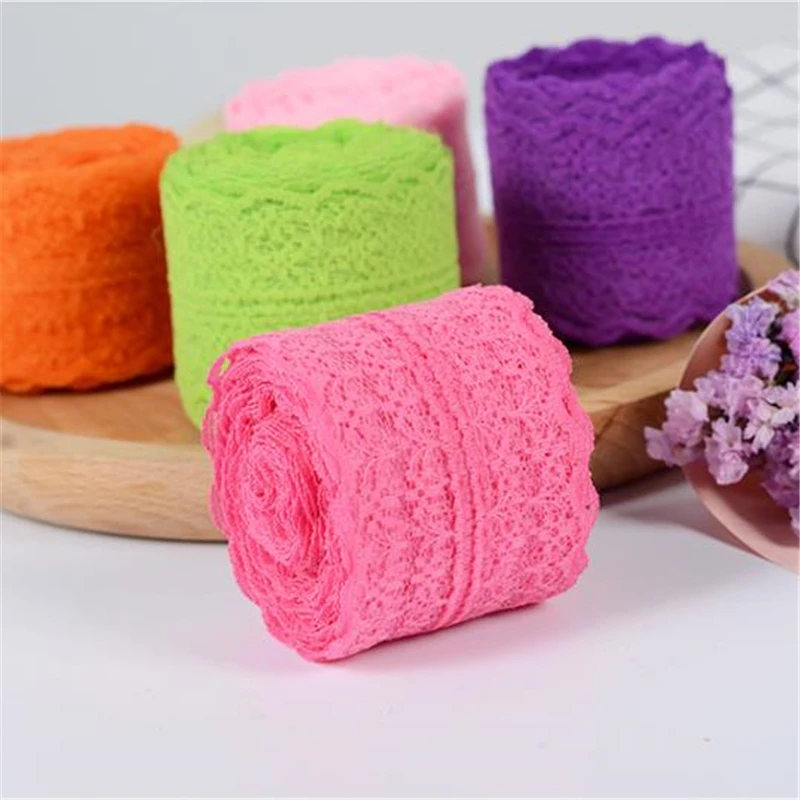 10 м/рулон высокое качество кружево лента тесьма кружевная отделка ручной работы