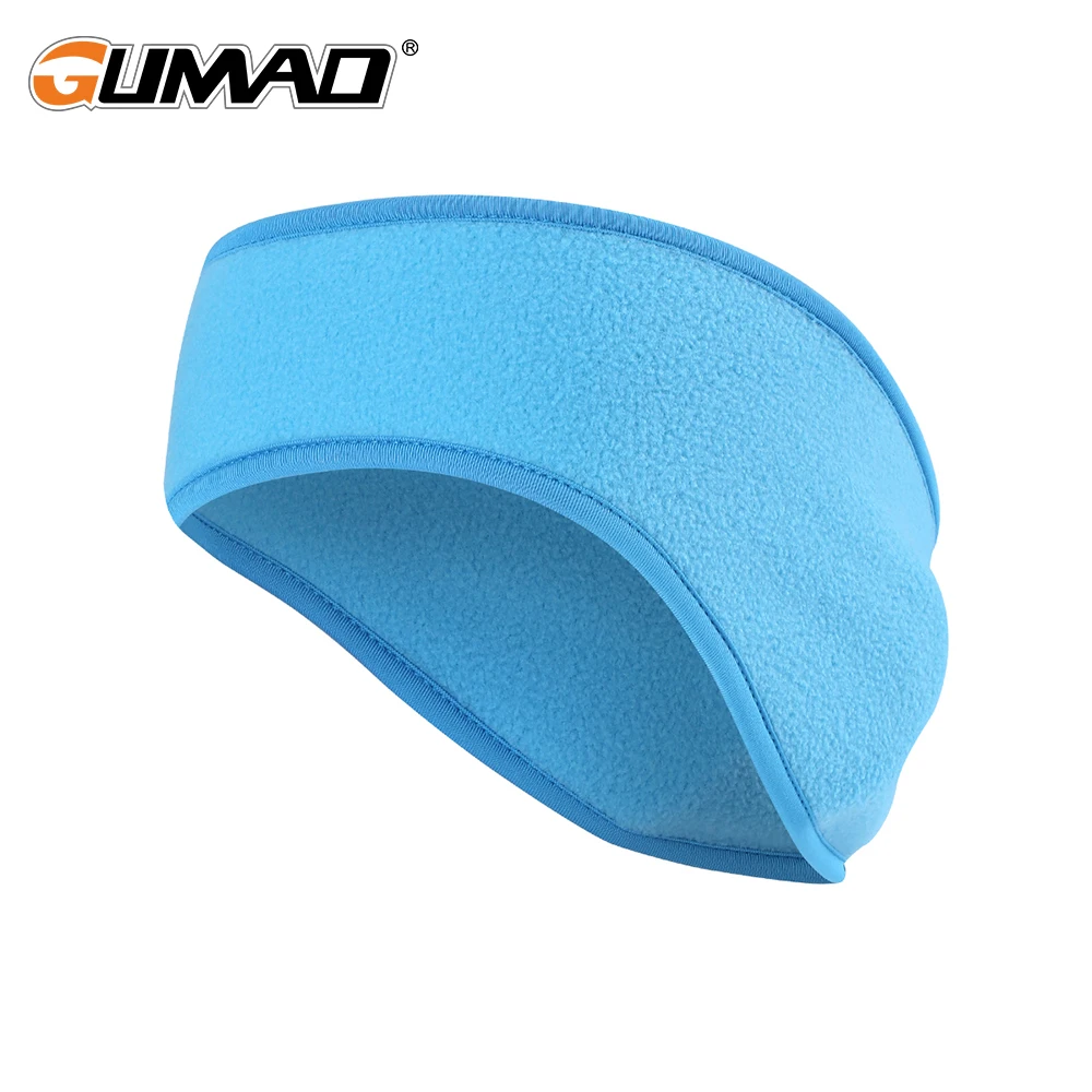 Warm Fleece Sweatband Running Sport Fit Yoga Elastic Headband Gym Cycling Tennis Soft Hair Bandage Ear Cover Headscarf Men Girl