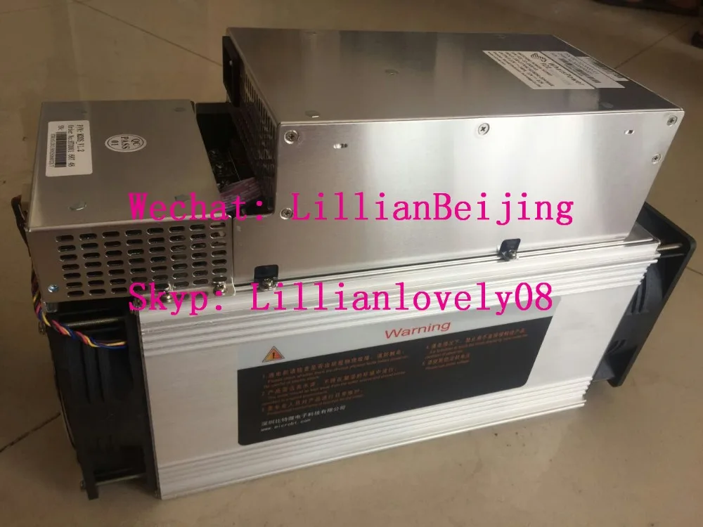 WhatsMiner M20S 65-й/с Майнер M20S 65T ASIC Sha256 Биткоин Майнер с БП