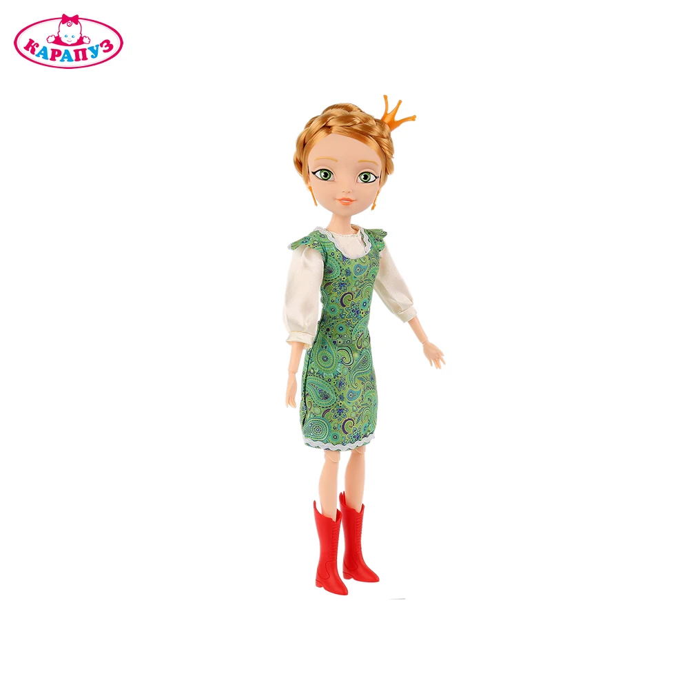 Кукла КАРАПУЗ Василиса 29 см мультсериал Царевны руки и ноги сгибаются 281064|Куклы| |
