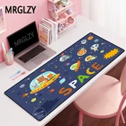 Большой игровой коврик для мыши MRGLZY с изображением звездного неба 40x90 см, коврик для мыши XXL, коврик для ноутбука, аксессуары для игр, Настольный коврик для Csgo