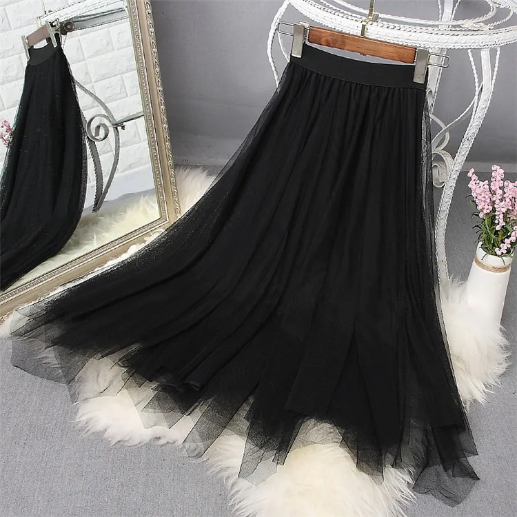 2018 Высокая Талия Для женщин Длинная юбка Цветочный принт в полоску летние синие