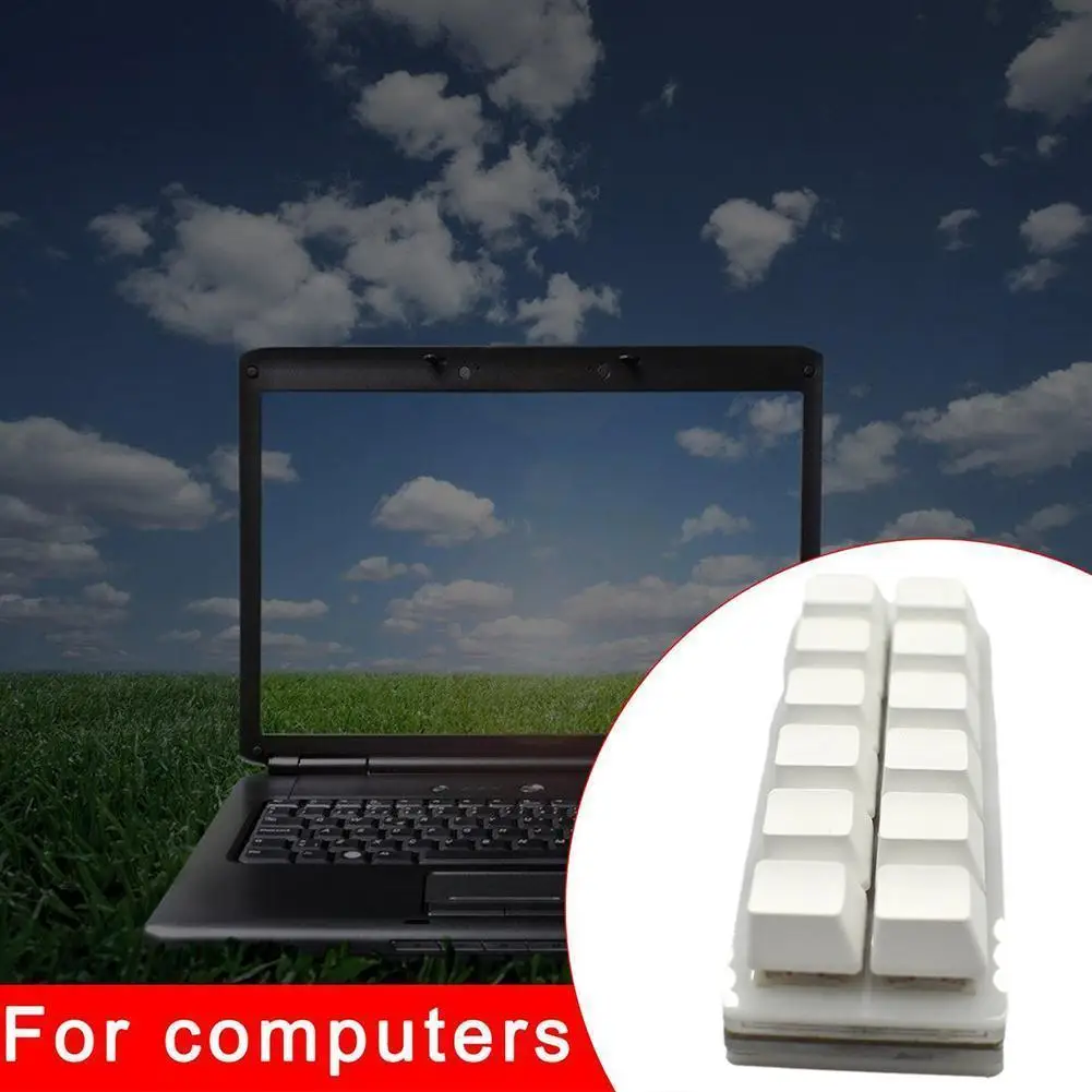 

New 12-key Keypad Mini Keyboard Mechanical Diy Shortcut Keycaps Silver Axis Keypad Customized Programmable Game Custom Keyboard