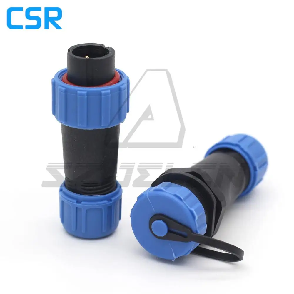 Водонепроницаемый провод SP13 для подключения проводов 3 контакта разъем кабеля