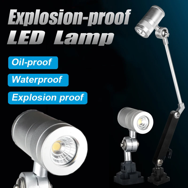 Светодиодный 24 220 В Длинный рычаг мастерской с ЧПУ станок светильник IP68