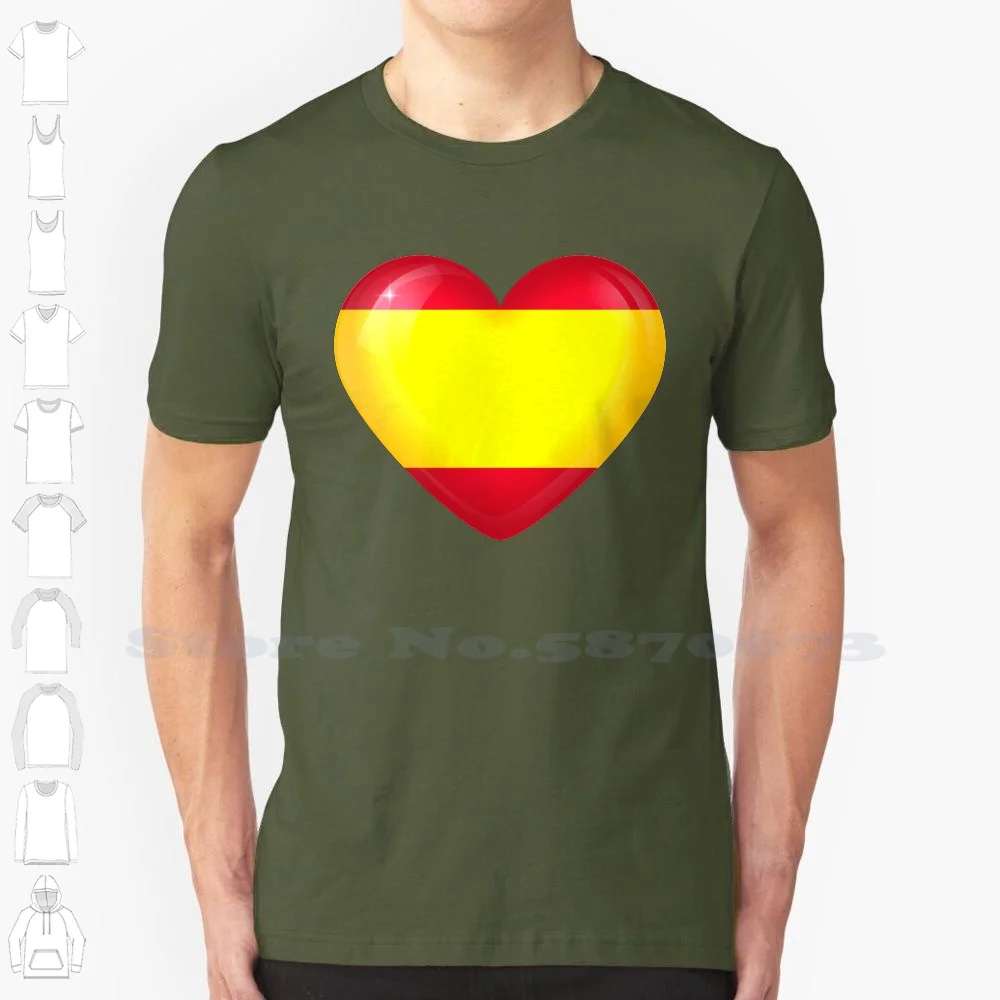

My Heart Is Only Spain Black White Tshirt For Men Women I Love Spain Spain Spain Heart Love Spain My Spain Sport Spain Proud