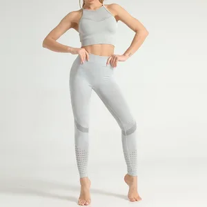 Yoga Set 2 Piece Workout Set Women Seamless Yoga Set Sportswear Fitness Clothes for Women Gym Clothing Gym Leggings Sports Set