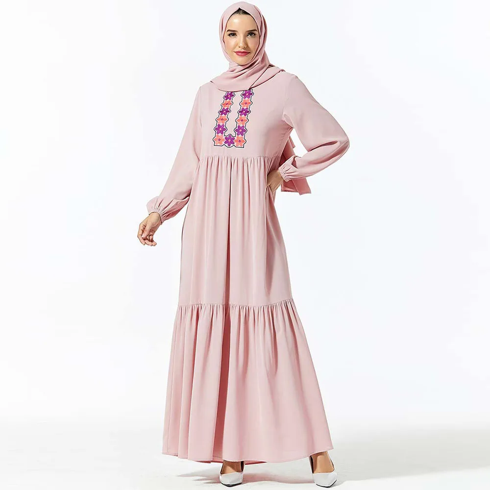 Женское кимоно Abayas мусульманское платье в Дубае без хиджаба арабское макси