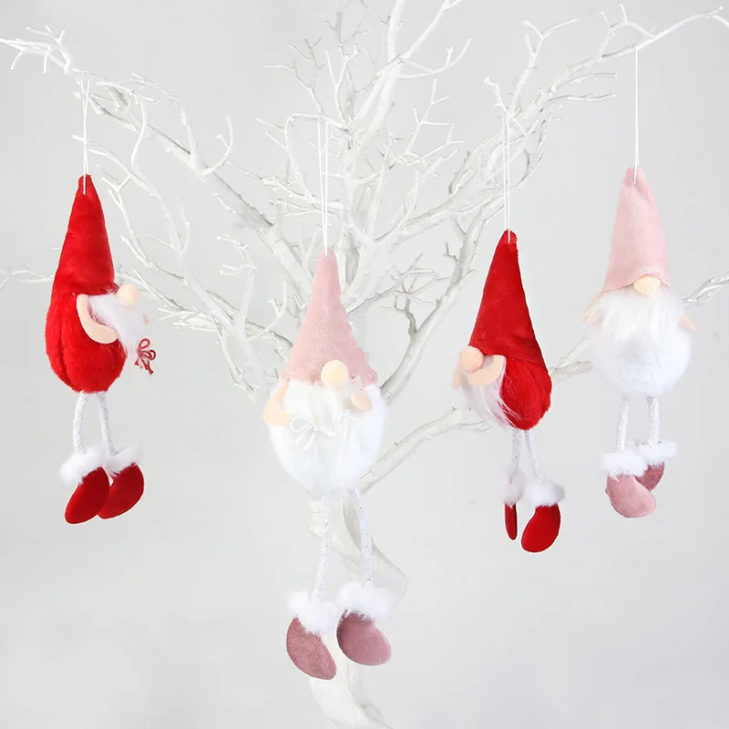

new Christmas decoration lovely faceless old man creative Doll Christmas Tree Pendant Dropshipping