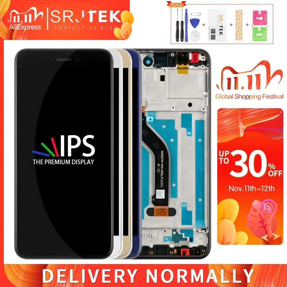 Для Huawei P9 Lite 2017 ЖК-дисплей LX1 сенсорный экран стеклянная панель Замена для дисплей