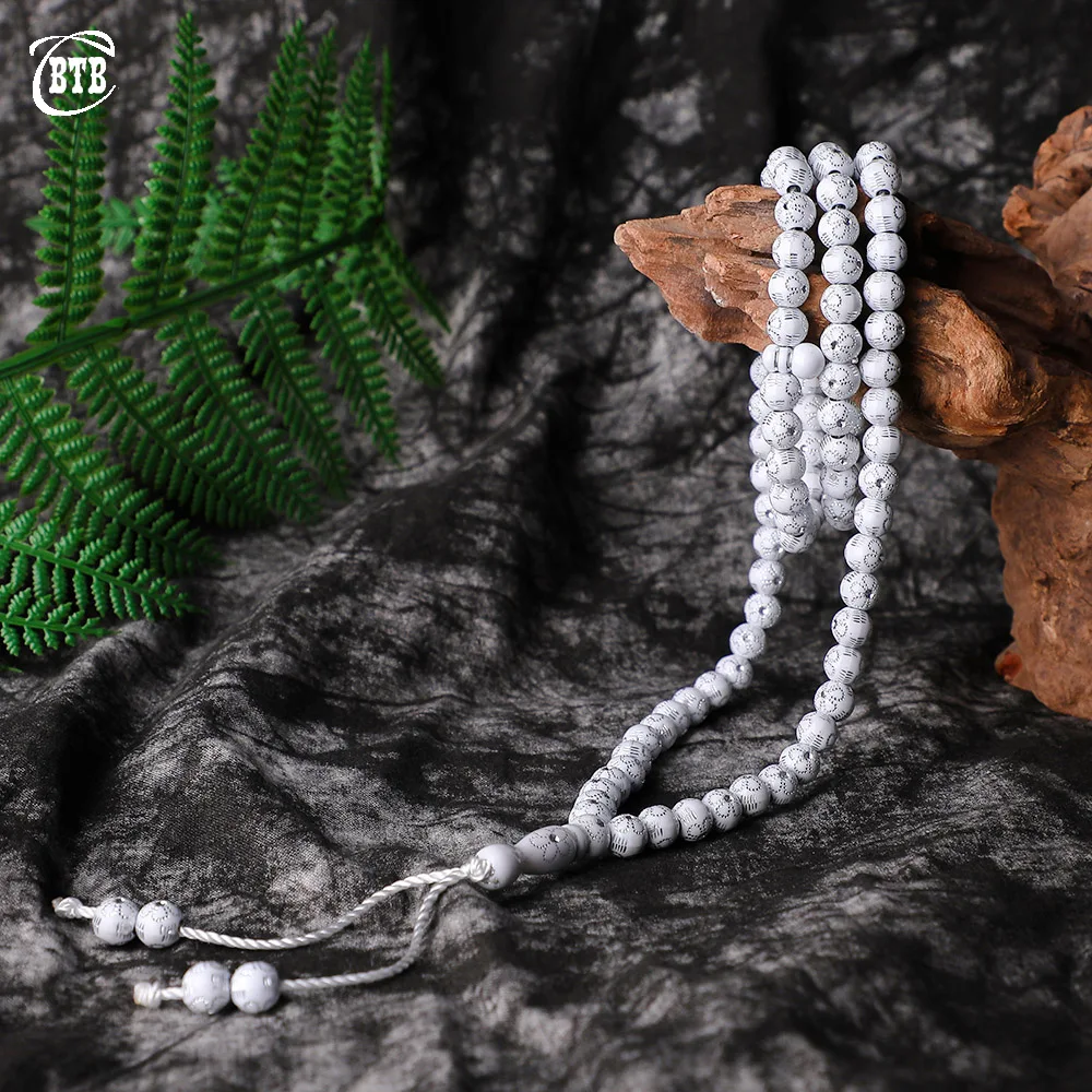 Ювелирные изделия для Аллаха 8 мм мусульманские четки высокого качества 99