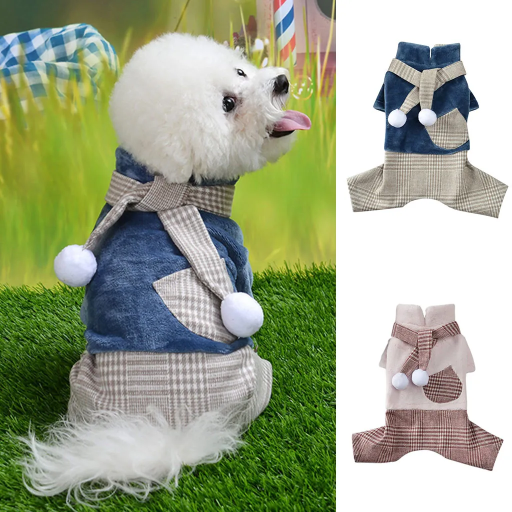 Одежда для собак бархатный утепленный теплый свитшот домашних животных рубашка