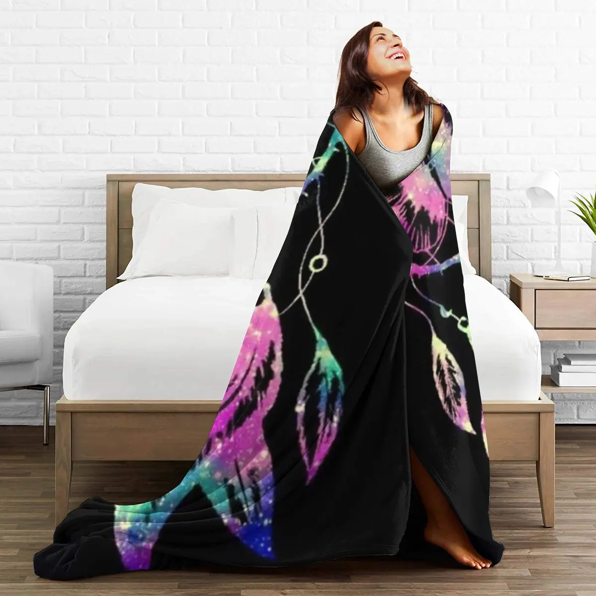 

3D Cartoon Sherpa Blanket Warm Super Soft Flannel Office Nap Bedspread Sofa Bedding Plush Quilt Plaids 294733552