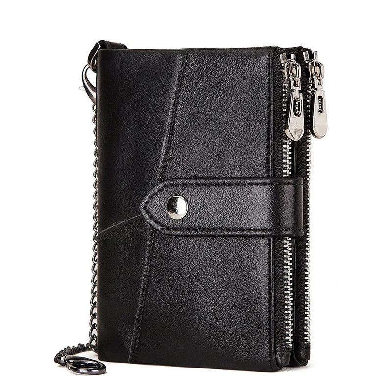 Лидер продаж мужские кошельки из натуральной кожи модный винтажный кошелек