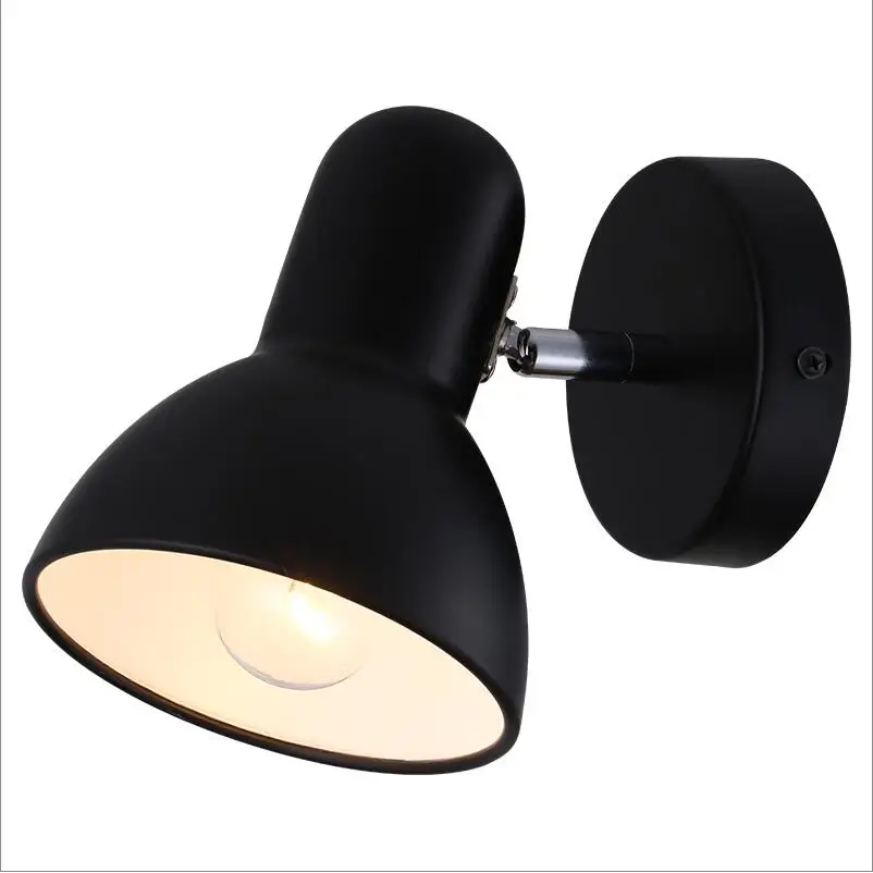 

Decorative Bedside Wall Lamp Bedroom Wall Sconce Read Dining Room Bathroom Modern Wall Light Adjustable Black Iron Light Fixture