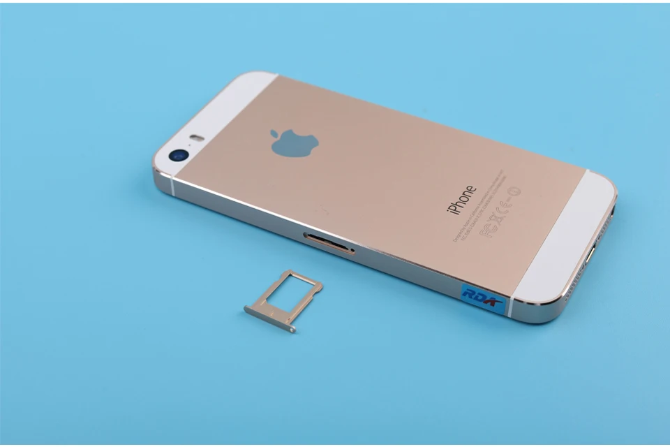 Apple iPhone 5S IOS 4G LTE разблокированный мобильный 4,0 ''16 Гб/32 ГБ/64 Гб rom WiFi gps 8MP Touch ID отпечаток пальца используемый смартфон