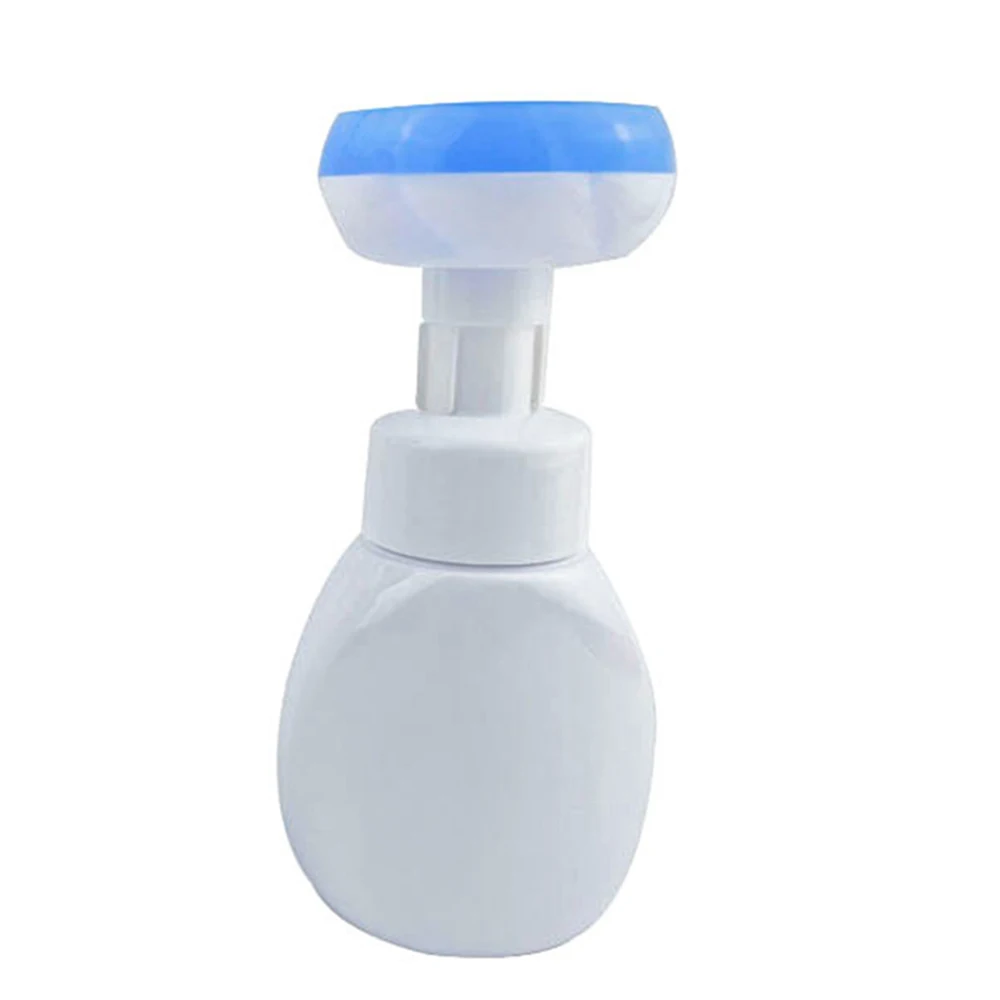 

250ml Liquid Soap Dispenser Flower Shape Foam Foaming Pump Empty Bottle Plastic Clear Bottle Shower Gel Foam Pump Bottle