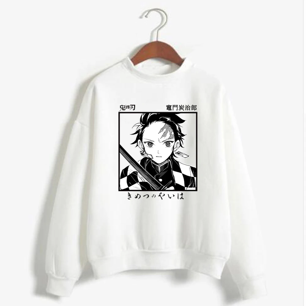 

Demon Slayer Hoodies Men's Casual Fashion Sweatshirts Japan Anime Loose Hoodie Hip Hop Creativity Streetwear Male