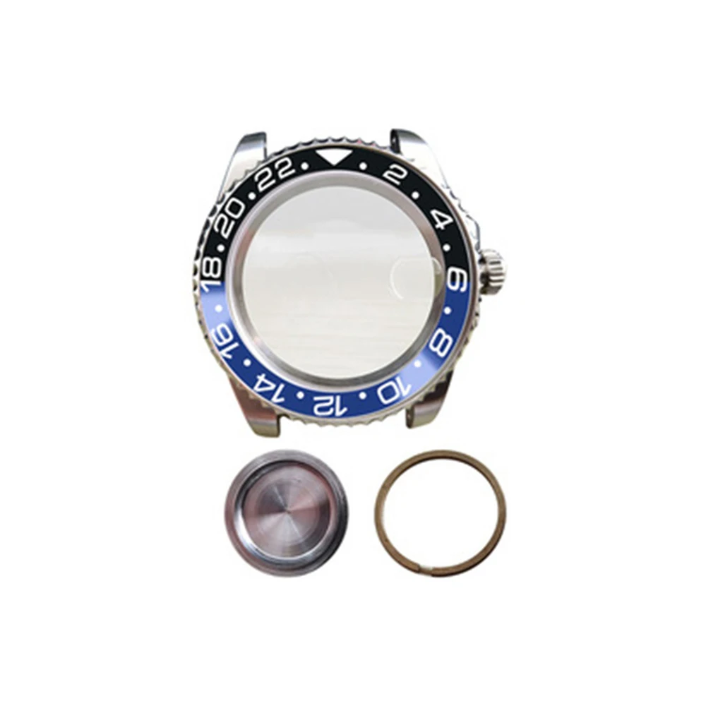 40MM Metal Watch Case Back Cover Shell Bezel Kit for ETA 2836 Movement MIYOTA 8215 821A Mingzhu 2813 3804 | Электроника