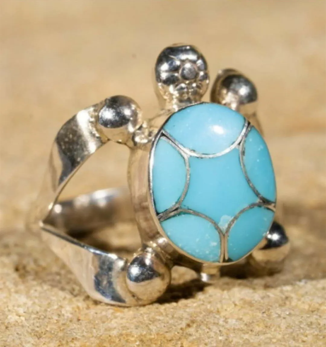 Кольцо женское винтажное в богемном стиле милая 3d черепаха свадебное Ювелирное