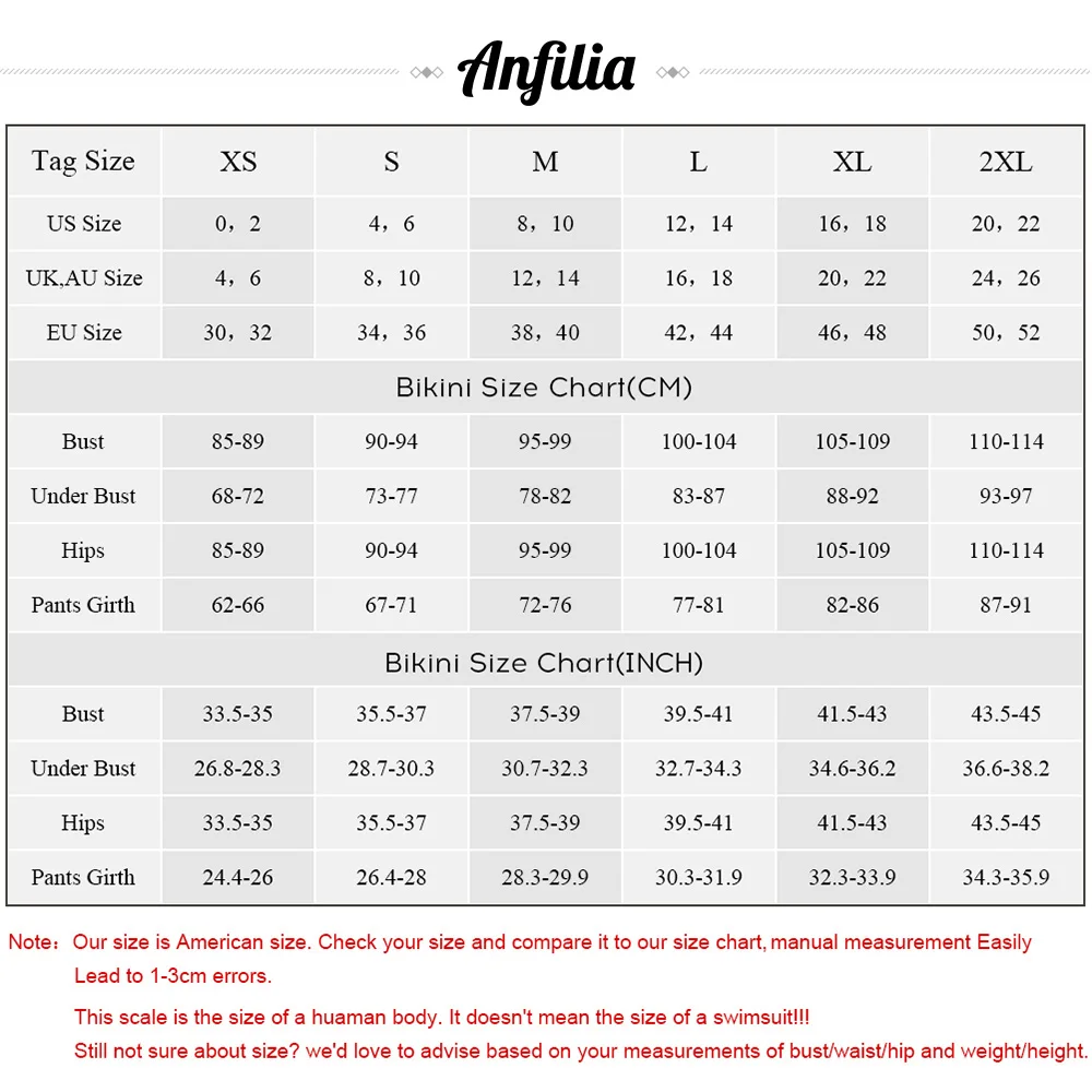 

Anfilia Women Bikini Set Collar Halter Swimwear Solid Color Swimsuit Backless Bathing Suit Sexy Beachwear Slim Vest Bikini