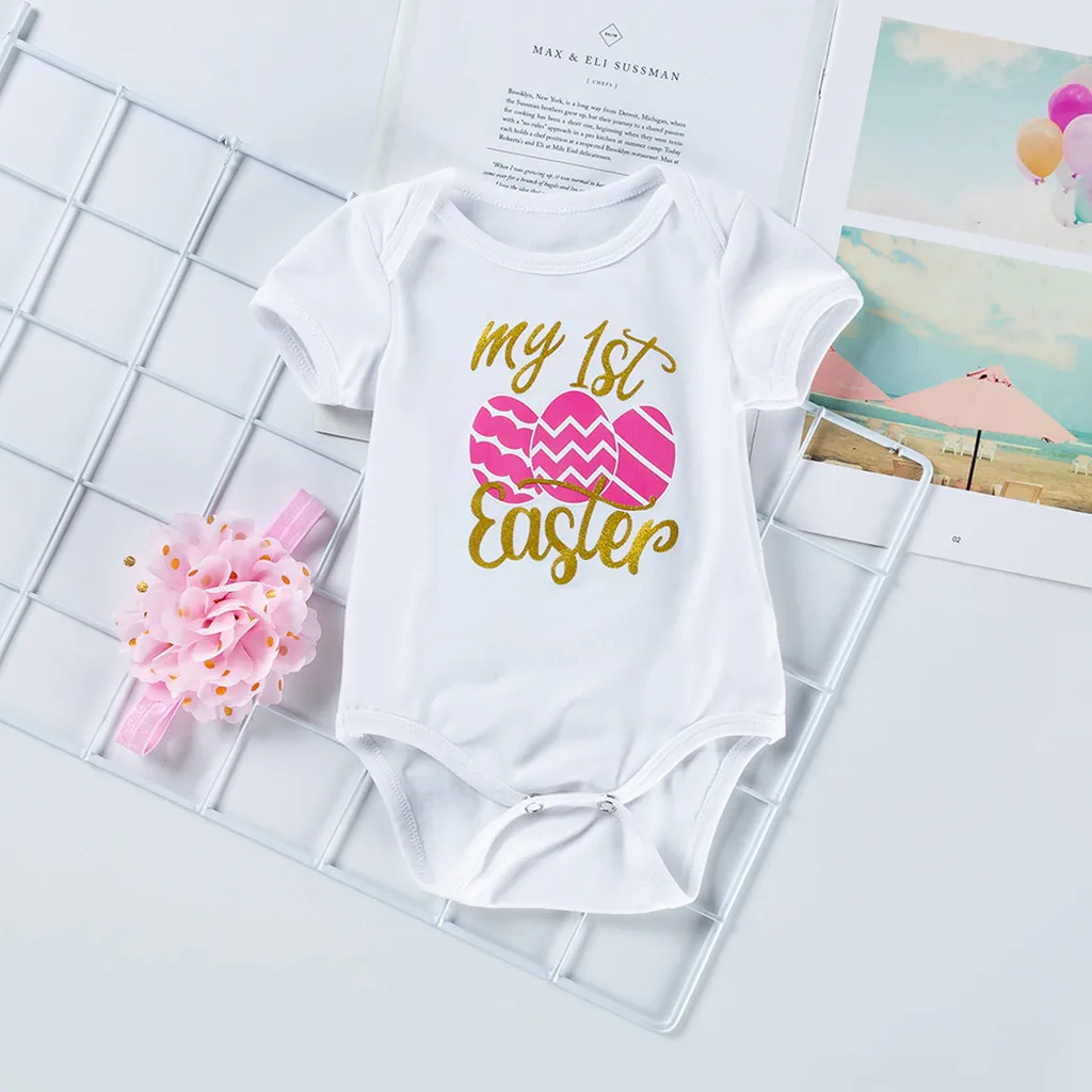 Одежда для маленьких девочек футболка с длинными рукавами топ + джинсовые штаны 1