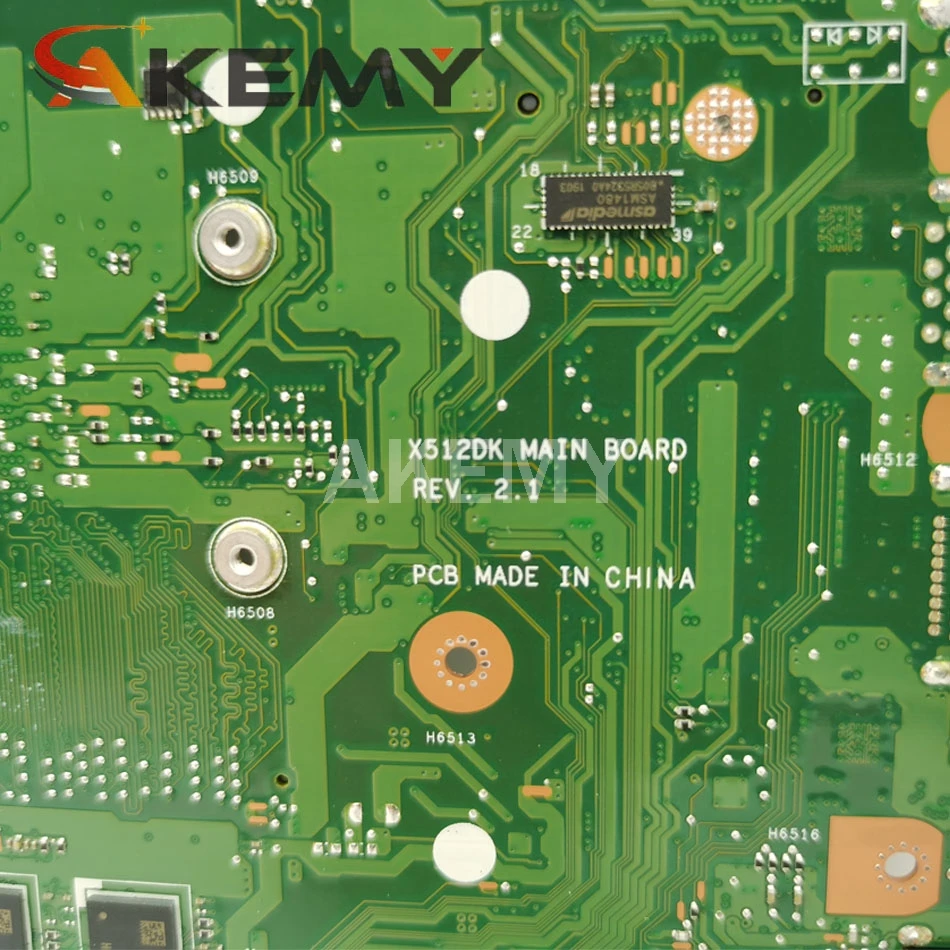 Bestellen Akemy Für ASUS VivoBook 15 X512DA F512D X512DA-SS3505T Laotop Mainboard X512DA Motherboard R5-3500U CPU 4GB RAM Kostenloser Versand
