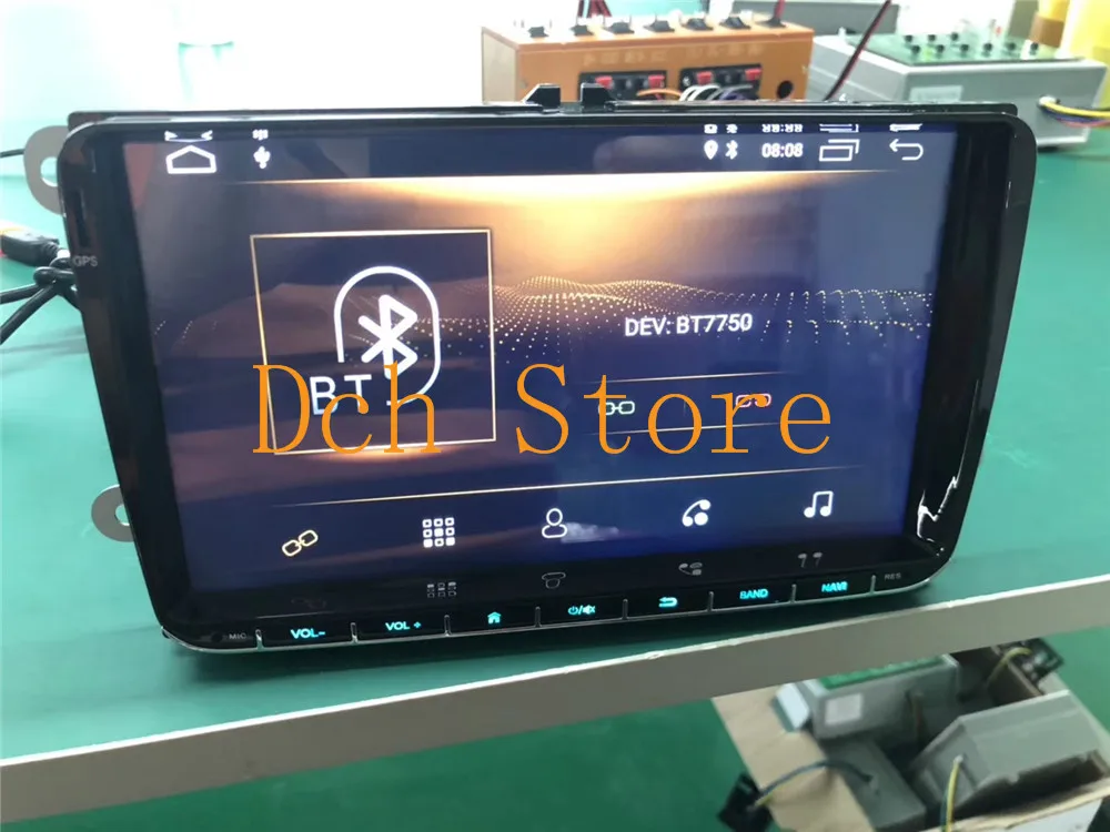 9 дюймов Android 0 8 Восьмиядерный автомобильный DVD GPS для VOLKSWAGEN skoda POLO GOLF PASSAT CC TIGUAN TOURAN