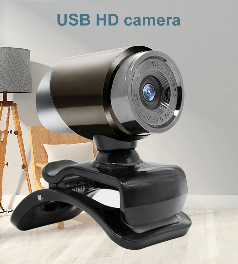 

Веб-камера Full HD с микрофоном и USB-разъемом