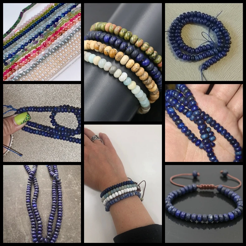 Натуральный голубой Ляпис бусины из лазурита гладкие плоские овальные с