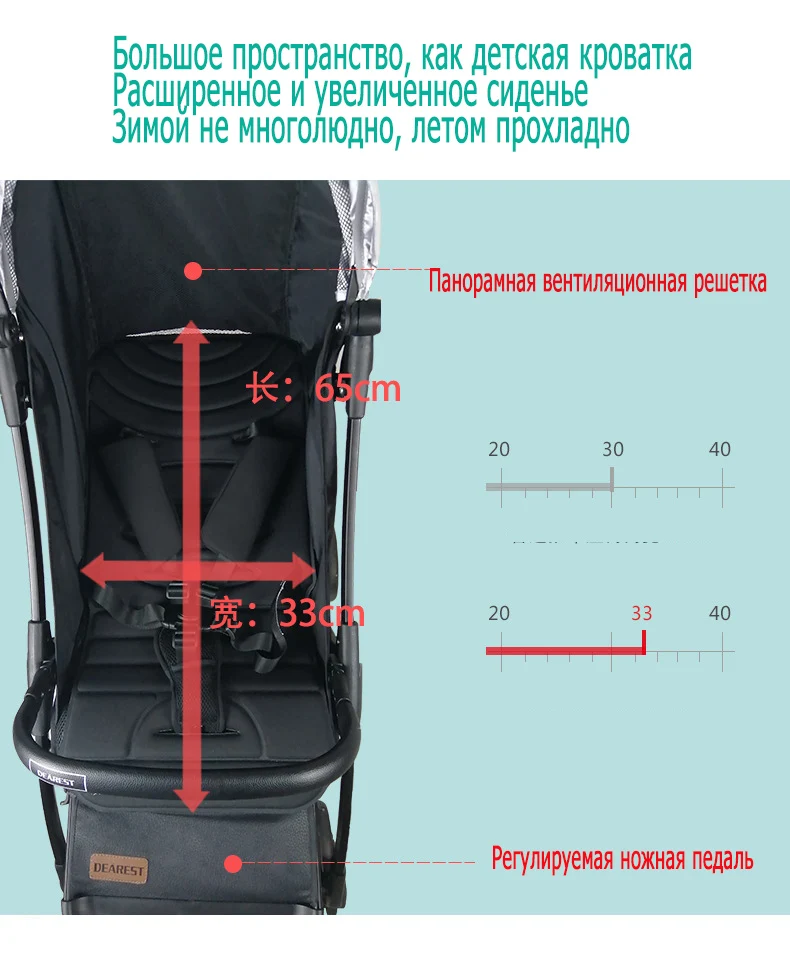 Авто Складная детская коляска со светодиодный Предупреждение ющий светильник вес детская коляска для путешествий автоматическая складная детская коляска s