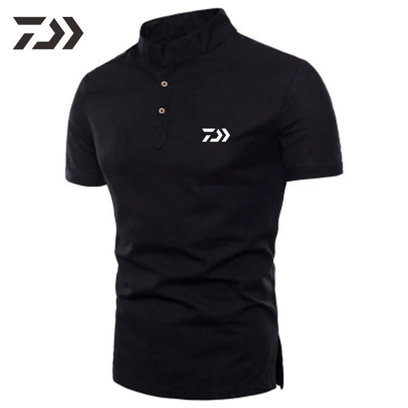 Летняя одежда для рыбалки дышащие футболки мужской топ с защитой от пота