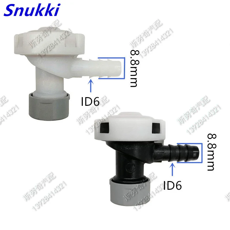 

one way valve fuel line quick connector plastic connector for car 1pc