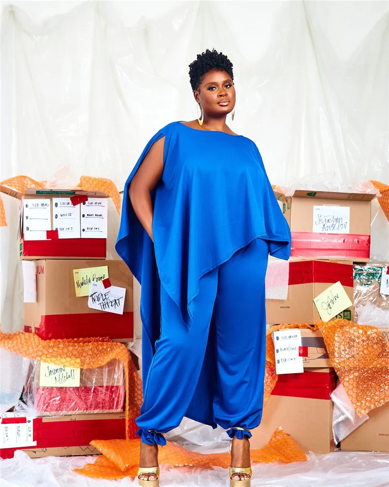 

HAOOHU размера плюс комплекты оптом из двух частей женский спортивный костюм Свободный Топ без рукавов широкие брюки Повседневный подходящий ...