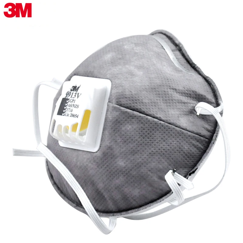 3M 9913V активированный уголь анти туман и езда пыли PM2.5 вторая рука дым выхлопная