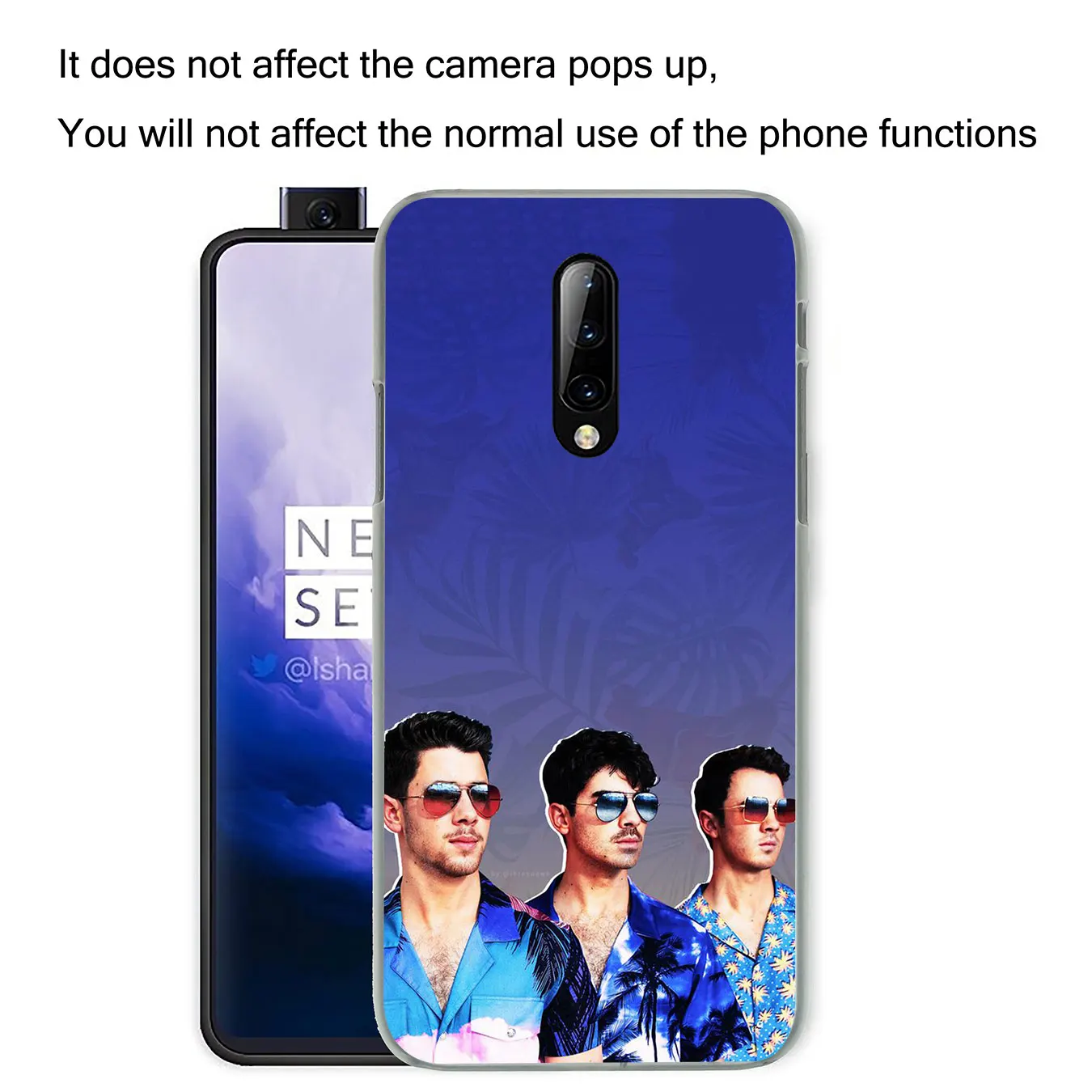 pop Nick Jonas Brothers Hard Plastic Cell Phone Cover Case for Oneplus 7 7T Pro 6 6T 5 5T 7Pro One Plus | Мобильные телефоны и
