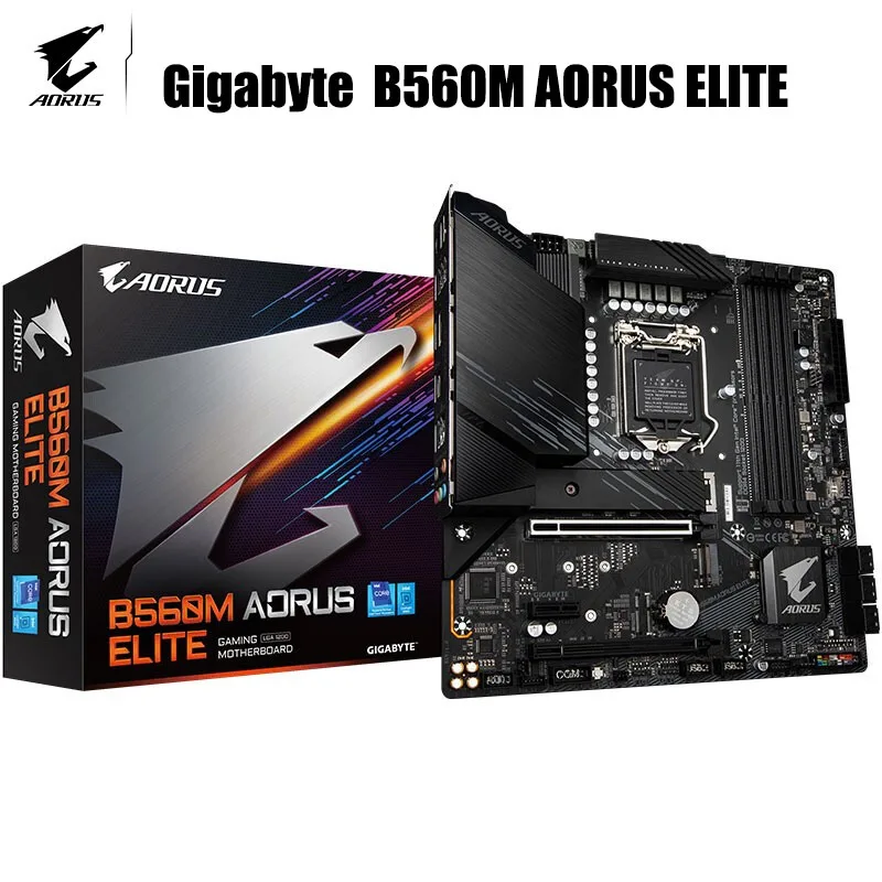 

Brand New Gigabyte B560M AORUS ELITE Motherboard Support CPU 11700F/11600KF/11400F Graphics Card 3060/3070 (Intel B560/LGA 1200)