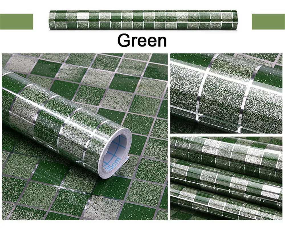 Алюминиевая маслостойкая фольга самоклеящаяся мозаичная плитка